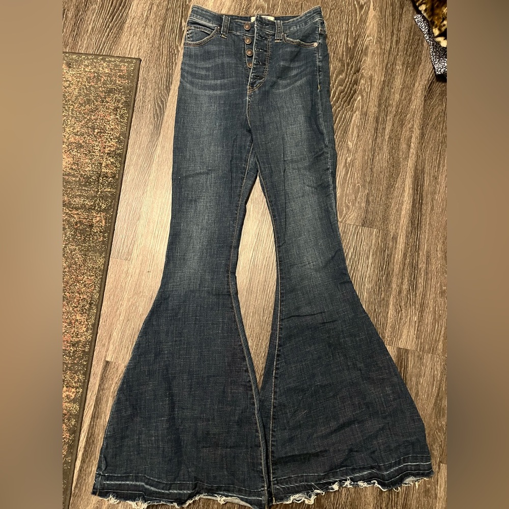 Free People High Waisted Flare Jeans